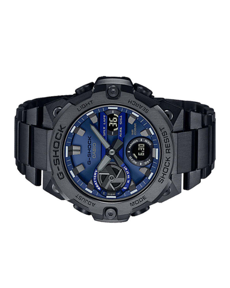 CASIO G-shock Solar Mens G-STEEL Bluetooth Chronograph Watch GST