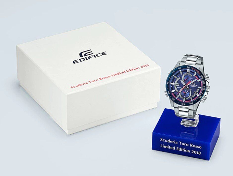 Casio EDIFICE Solar Bluetooth Men's Watch iPhone Android EQB-900TR