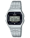 A159WAD-1 Casio Men's Diamond Series Watch Stainless Steel Glass made Japan
