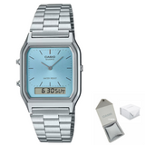 Casio New AQ-230A-2A1 Retro Digital Analog Alarm Mens Watch AQ230