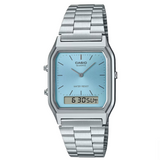 Casio New AQ-230A-2A1 Retro Digital Analog Alarm Mens Watch AQ230