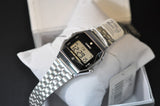 A159WAD-1 Casio Men's Diamond Series Watch Stainless Steel Glass made Japan