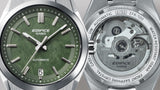 Casio Edifice EFK-100D-3A Electroform Green Forged Carbon Dial 3 Hand Automatic