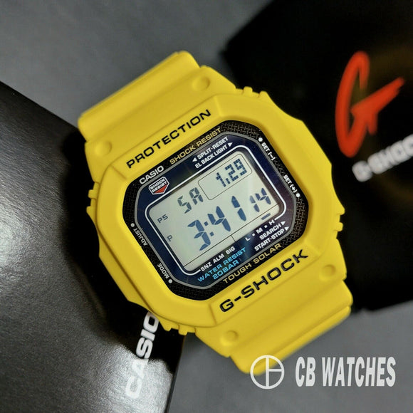 Rare Casio G-Shock Solar G-5600A-9 Men's Watch Digital Men's Watch