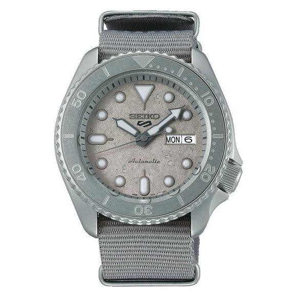 Seiko Prospex Gray Nylon Strap Automatic Men's Watch SRPG61K1 Int Warranty
