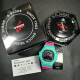 NEW GSHOCK Psychedelic Multi Colors Green/Pink Resin Watch DW-5900DN-3