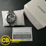 Citizen Men's Eco-Drive Promaster Diver Grey Dial SS Bracelet Watch BN0198-56H