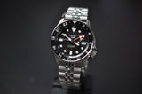 Seiko 5 Sports SSK001 Black dial 10 bar Stainless Steel Automatic SSK001K1