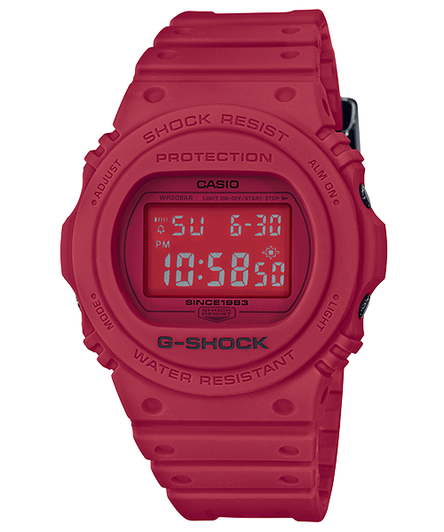 Casio DW-5735C-4 G-Shock 35th Anniversary Red Out Limited Edition Men's Watch