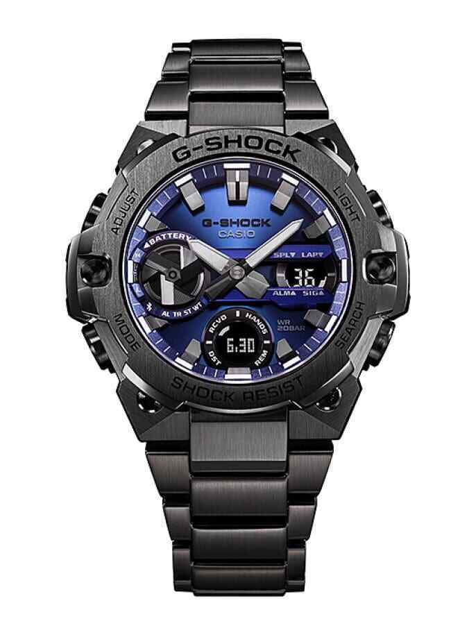 CASIO G-shock Solar Mens G-STEEL Bluetooth Chronograph Watch GST