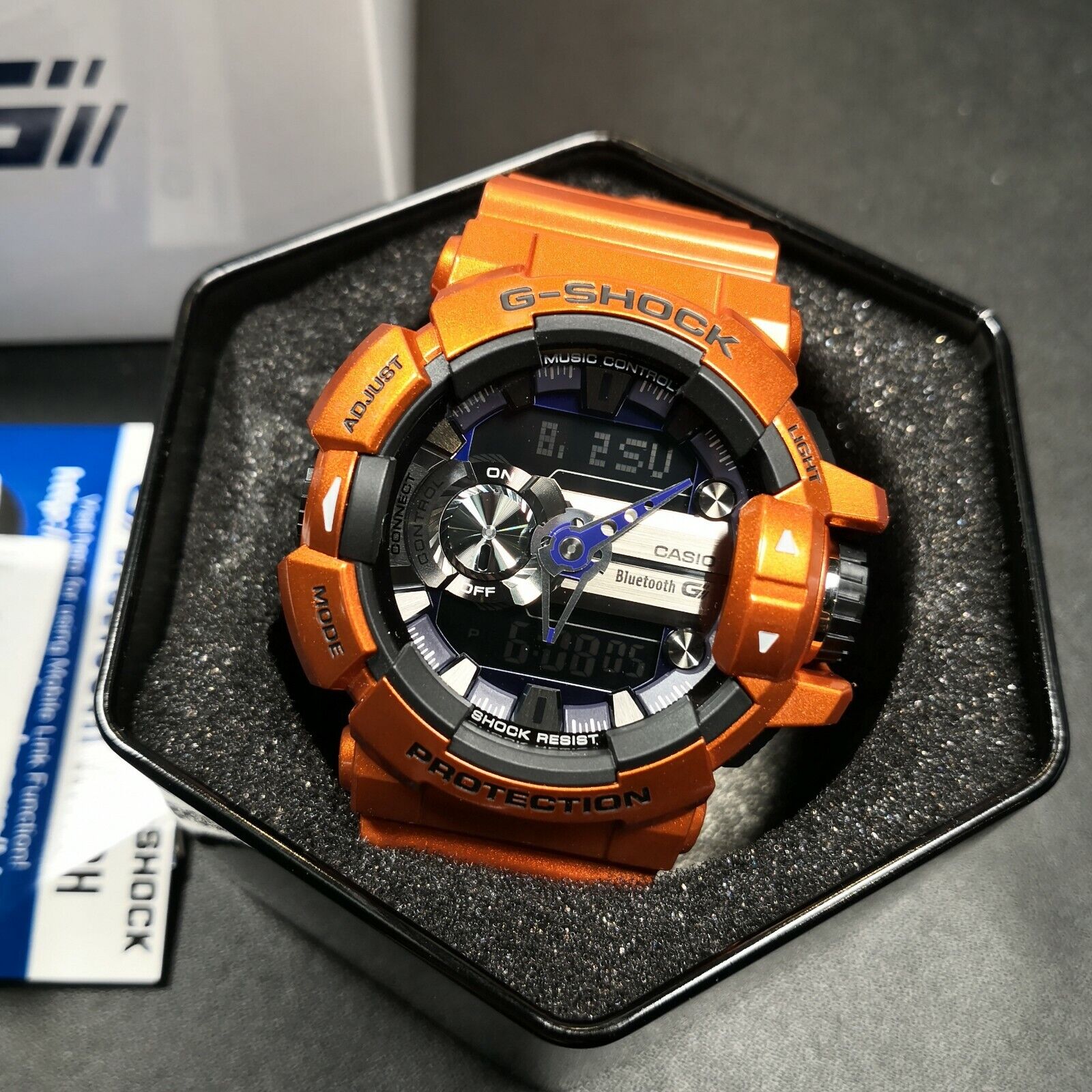 Orange G Shock Gba 400 Bluetooth Casio Ga 400 G Shock Green And