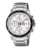 CASIO EDIFICE  White Analog Chronograph Quartz Men's Watch EFR-526D-7A
