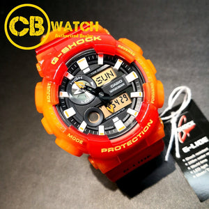 GAX-100MSA-4A Casio G-SHOCK Standard Analog-Digital Watch  Red