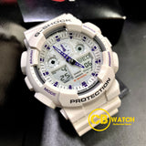 CASIO G-Shock Sports X-Large LED Resin Blue Men's Watch GA-100A-7A