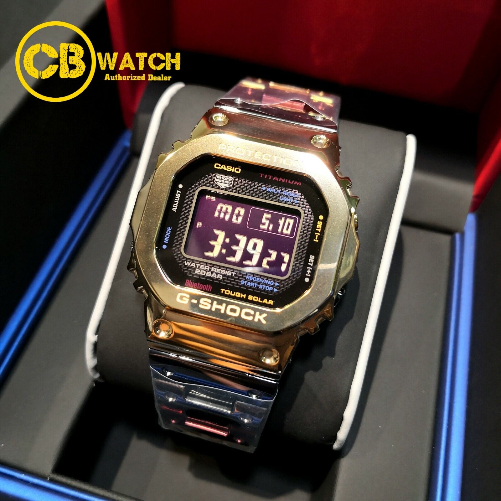 CASIO G-Shock Full Metal Titanium Alloy Watch GMW-B5000TR-9 Made 