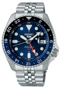 Seiko 5 Sports SSK005 Blue dial 10 bar Stainless Steel Automatic SSK003K1