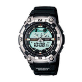 Casio AQW-100-1AV Mens Analog Digital Sports Watch TIDE GRAPH World Time